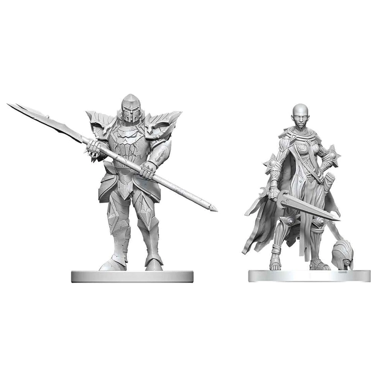 Pathfinder Battles Deep Cuts Unpainted Miniature Nail & Rack Hellknights 14 cm termékfotó