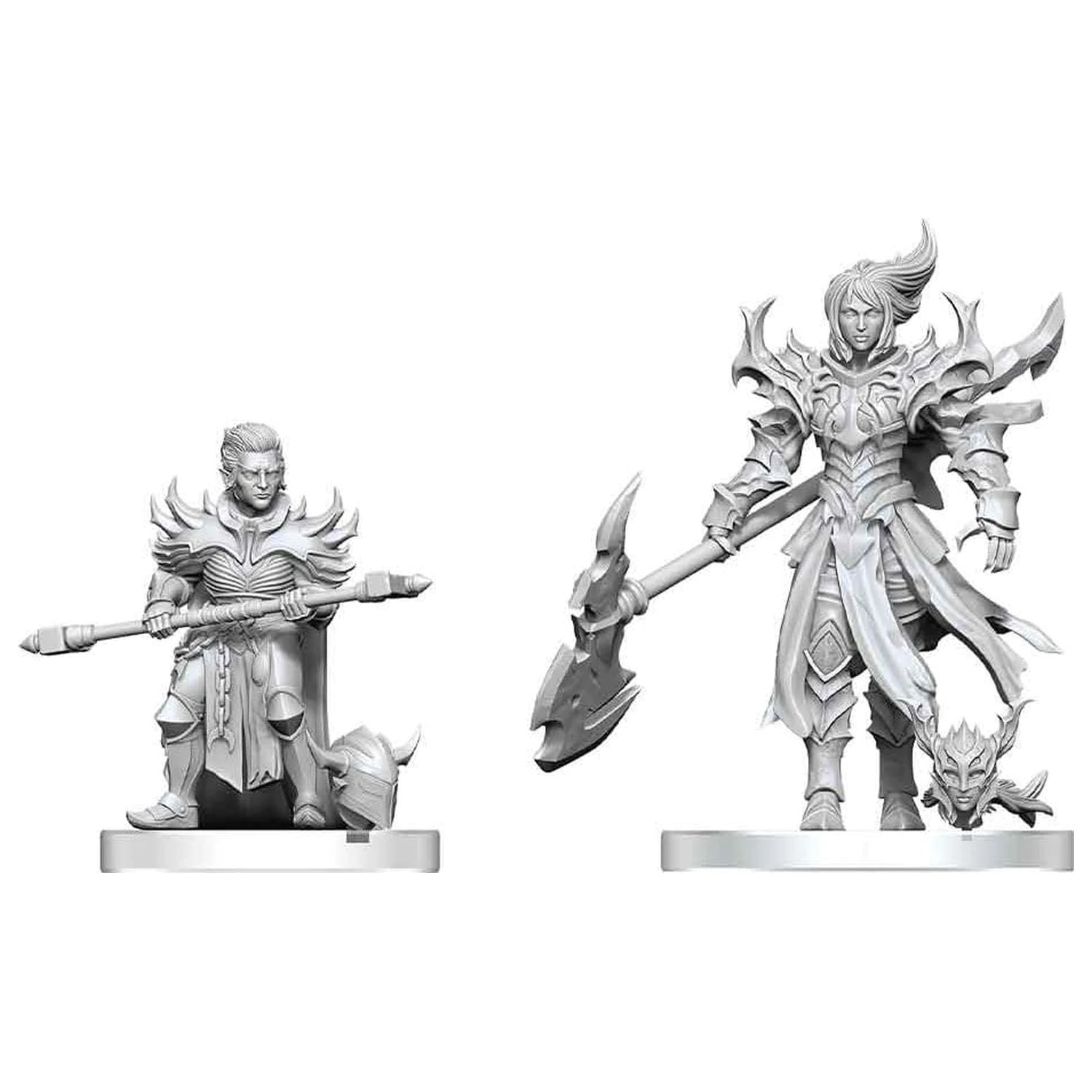 Pathfinder Battles Deep Cuts Unpainted Miniature Pyre & Godclaw Hellknights 14 cm termékfotó
