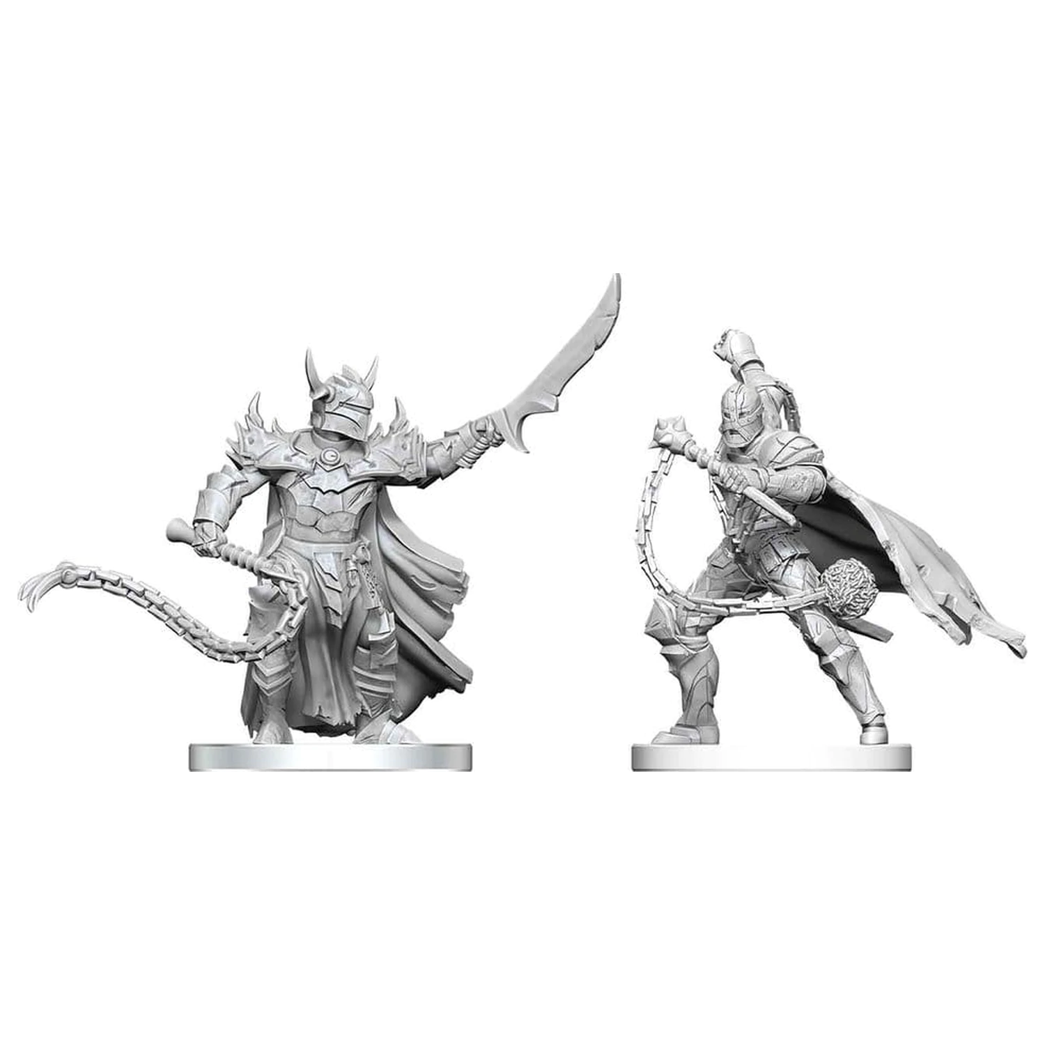 Pathfinder Battles Deep Cuts Unpainted Miniature Scourge & Chain Hellknights 14 cm termékfotó