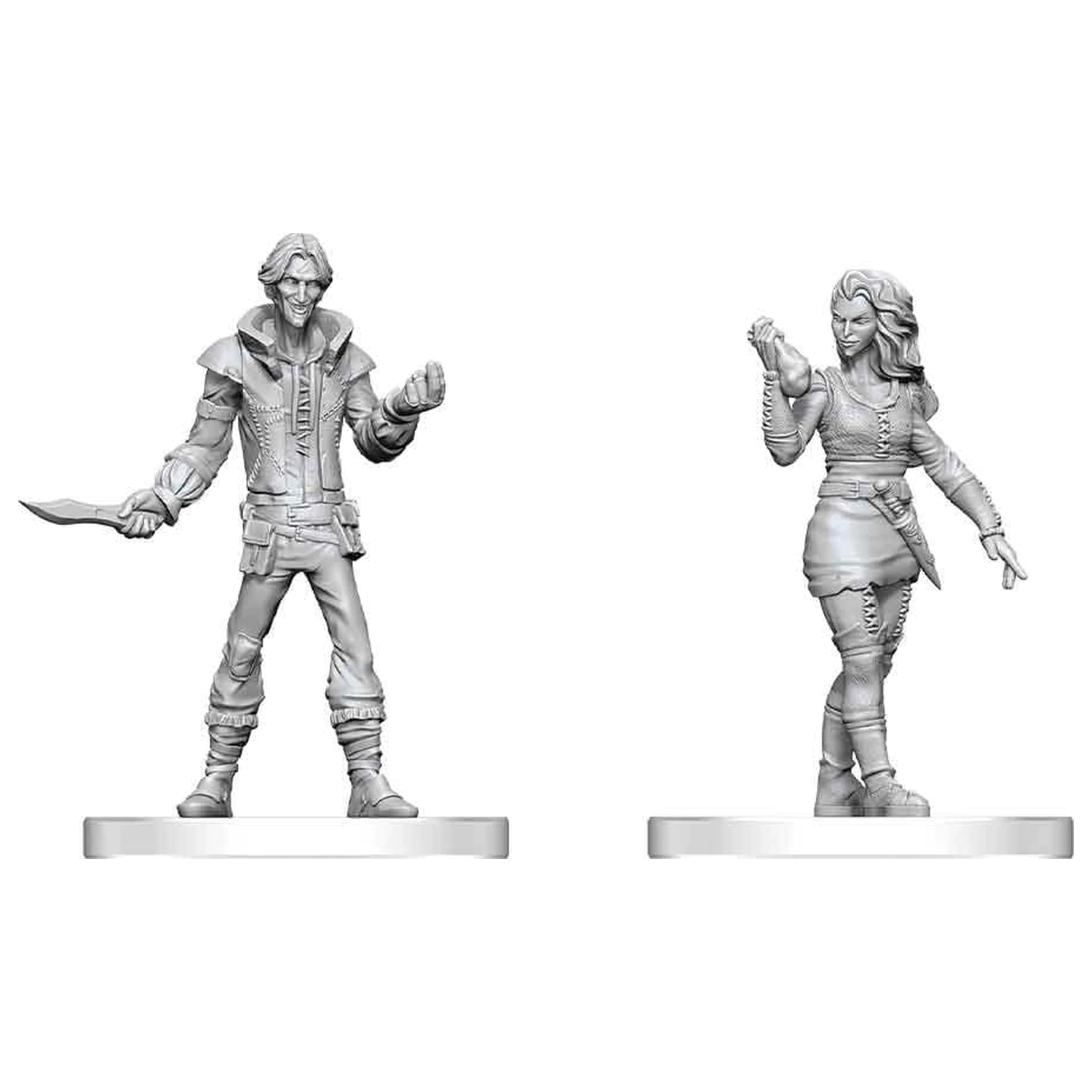 Pathfinder Battles Deep Cuts Unpainted Miniature Thief & Pickpocket 14 cm termékfotó