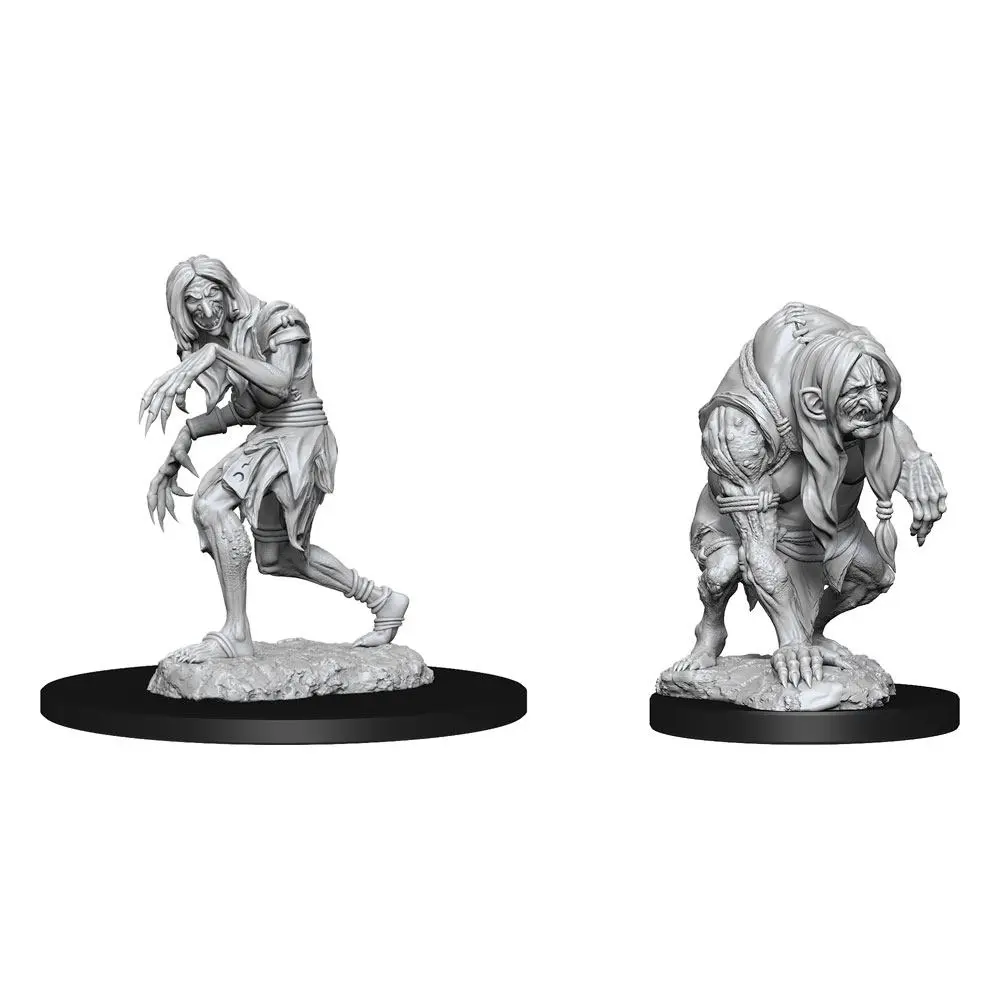 Pathfinder Battles Deep Cuts Unpainted Miniatures Annis Hag & Green Hag figura termékfotó