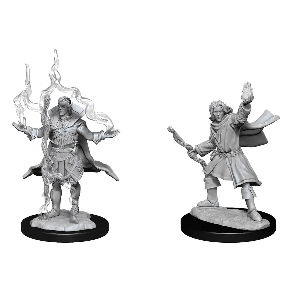 Pathfinder Battles Deep Cuts Unpainted Miniatures Elf Sorcerer Male figurák termékfotó