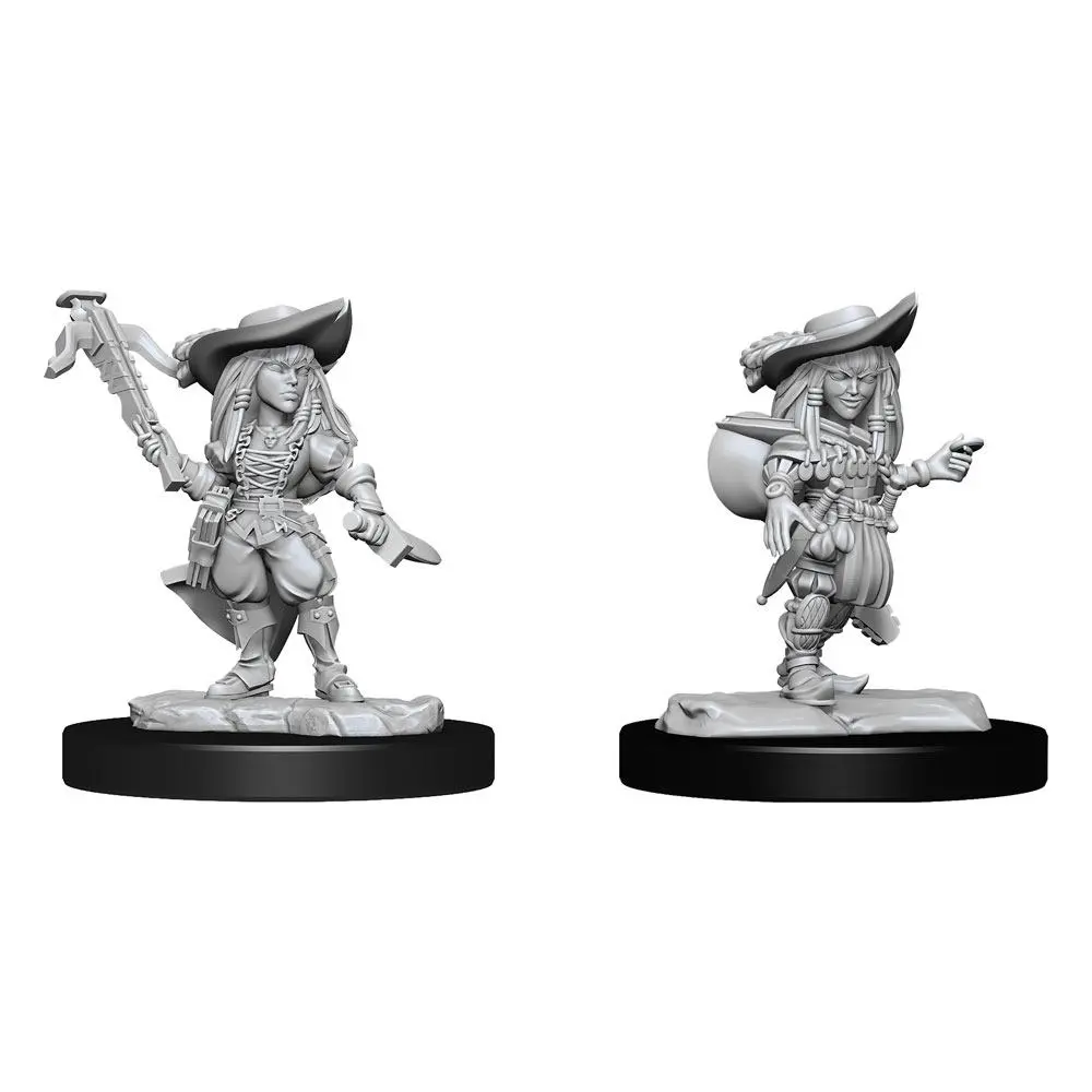Pathfinder Battles Deep Cuts Unpainted Miniatures Gnome Bard Female figurák termékfotó