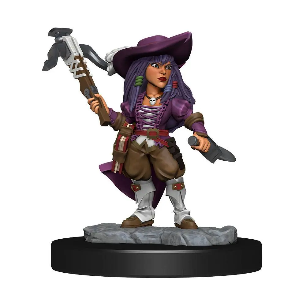 Pathfinder Battles Deep Cuts Unpainted Miniatures Gnome Bard Female figurák termékfotó