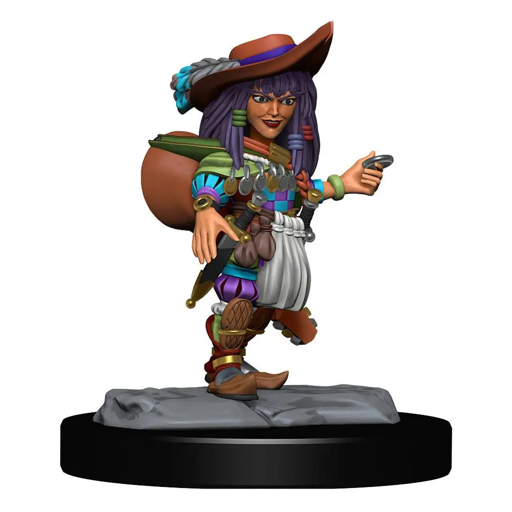 Pathfinder Battles Deep Cuts Unpainted Miniatures Gnome Bard Female figurák termékfotó