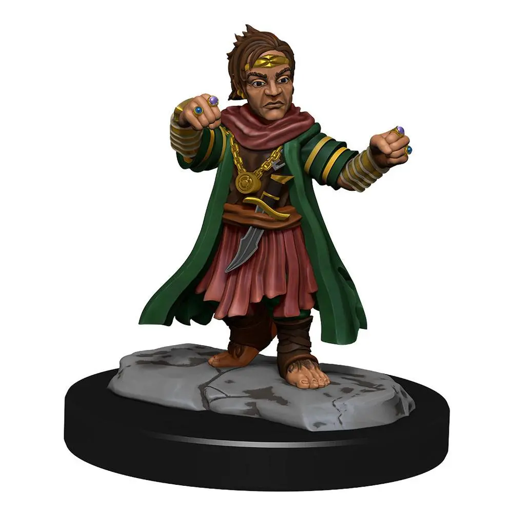 Pathfinder Battles Deep Cuts Unpainted Miniatures Halfing Monk Male figurák termékfotó