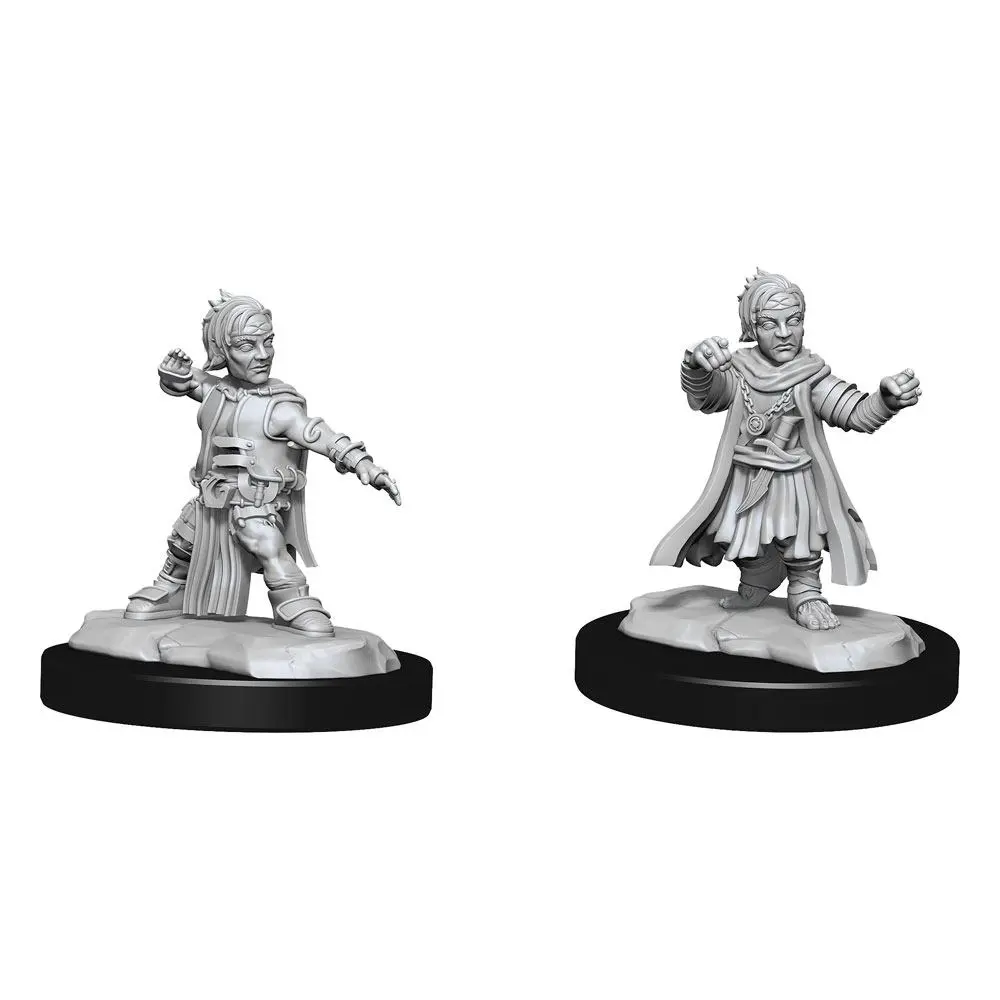 Pathfinder Battles Deep Cuts Unpainted Miniatures Halfing Monk Male figurák termékfotó