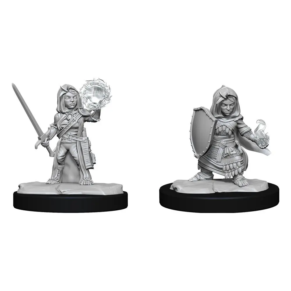 Pathfinder Battles Deep Cuts Unpainted Miniatures Halfling Cleric Female figurák termékfotó