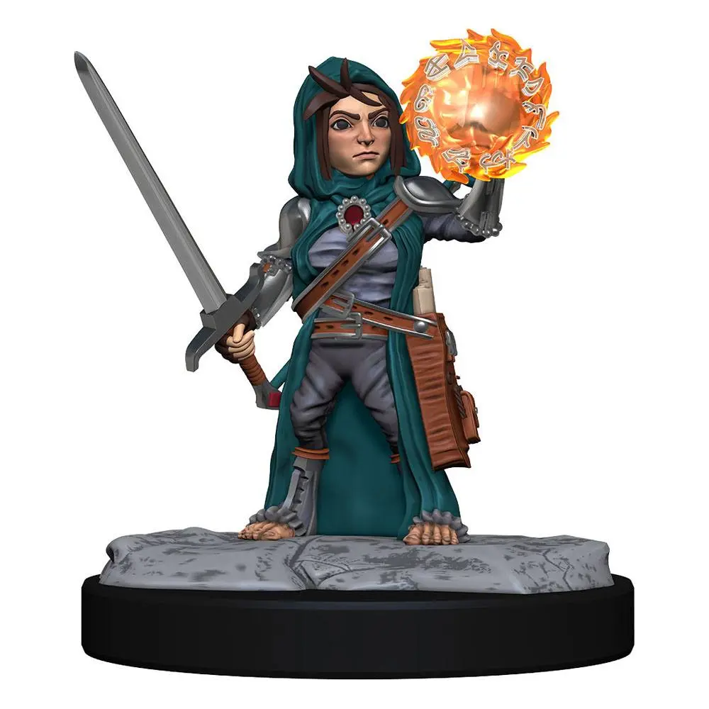 Pathfinder Battles Deep Cuts Unpainted Miniatures Halfling Cleric Female figurák termékfotó