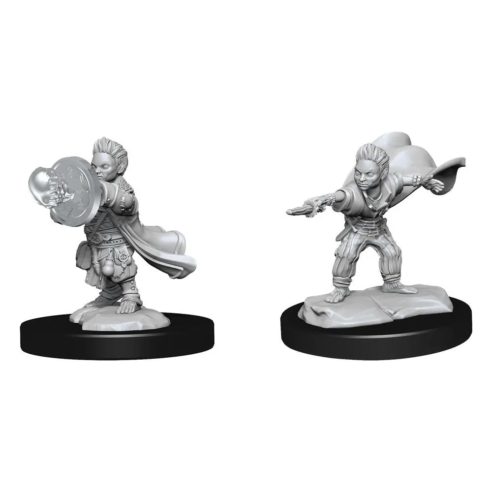 Pathfinder Battles Deep Cuts Unpainted Miniatures Halfling Wizard Male figurák termékfotó