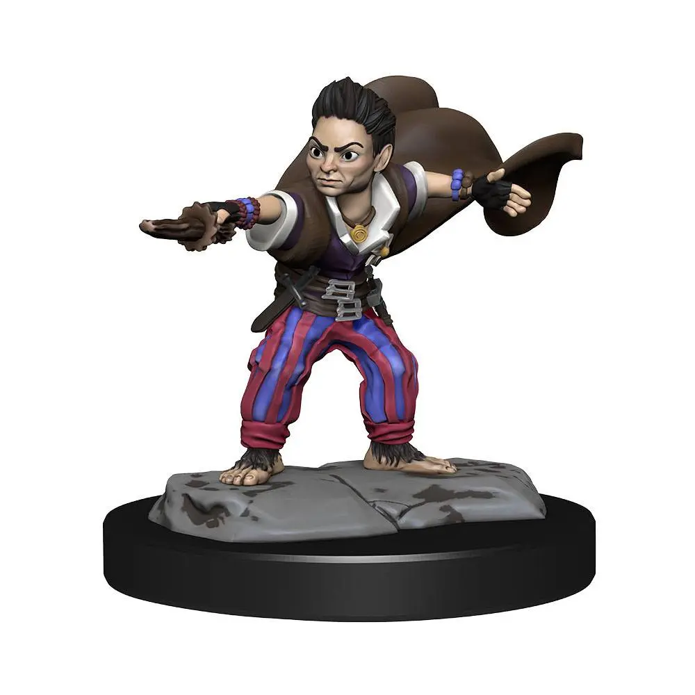 Pathfinder Battles Deep Cuts Unpainted Miniatures Halfling Wizard Male figurák termékfotó