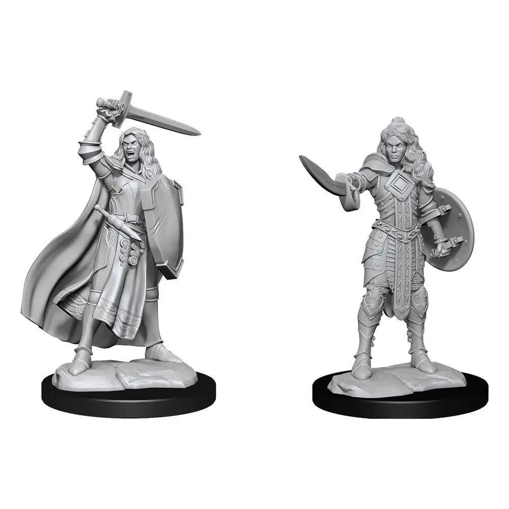 Pathfinder Battles Deep Cuts Unpainted Miniatures Human Champion Female figurák termékfotó