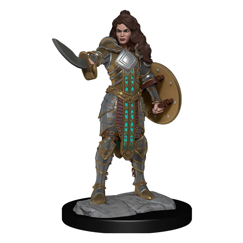 Pathfinder Battles Deep Cuts Unpainted Miniatures Human Champion Female figurák termékfotó