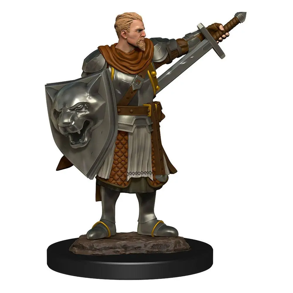 Pathfinder Battles Deep Cuts Unpainted Miniatures Human Champion Male figurák termékfotó