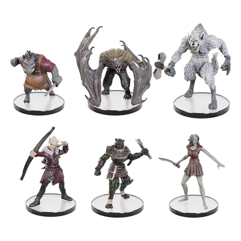 Pathfinder Battles pre-painted Miniatures 6-Pack Forest Stalkers Boxed Set  termékfotó