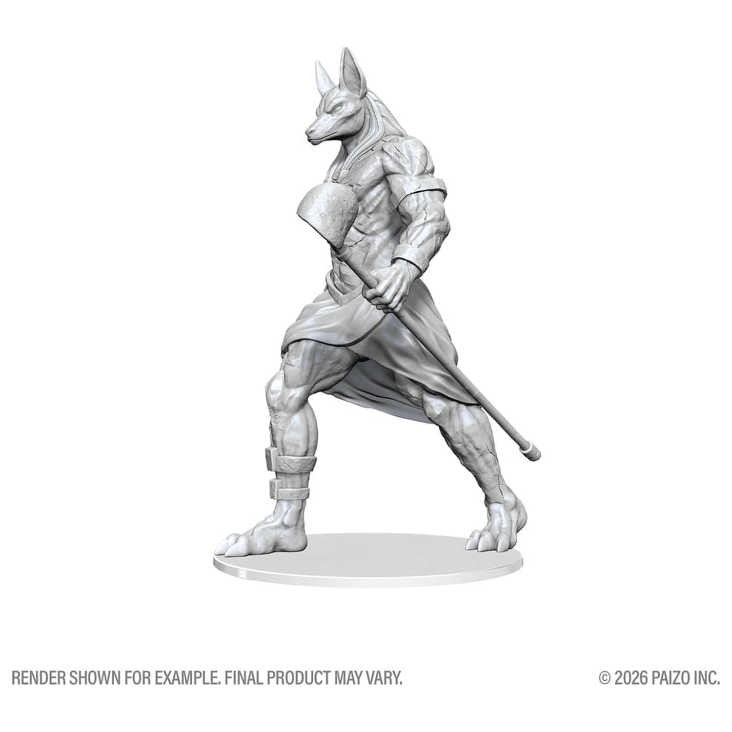 Pathfinder Deep Cuts Unpainted Boxed Miniature Giant Animated szobor figura termékfotó