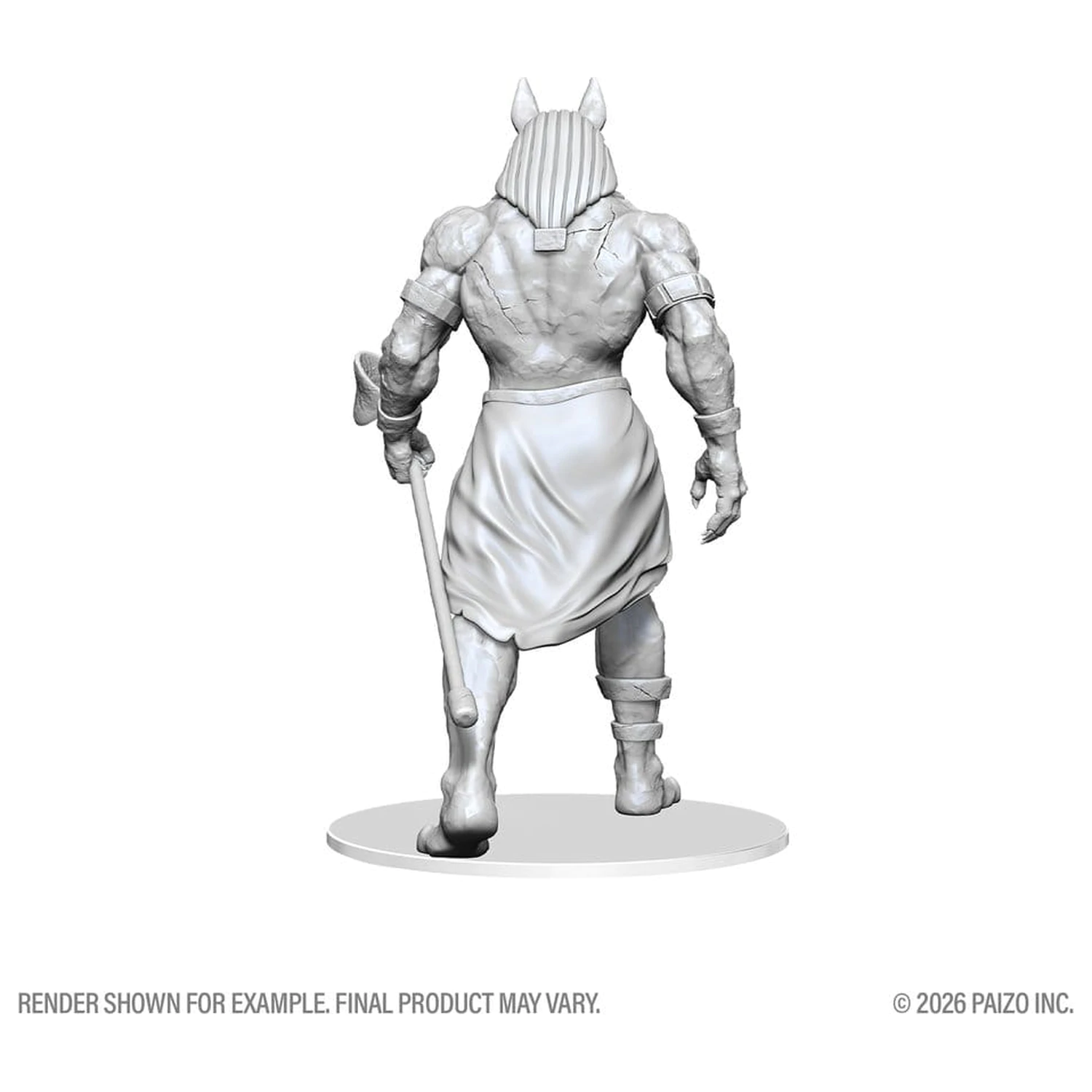 Pathfinder Deep Cuts Unpainted Boxed Miniature Giant Animated szobor figura termékfotó