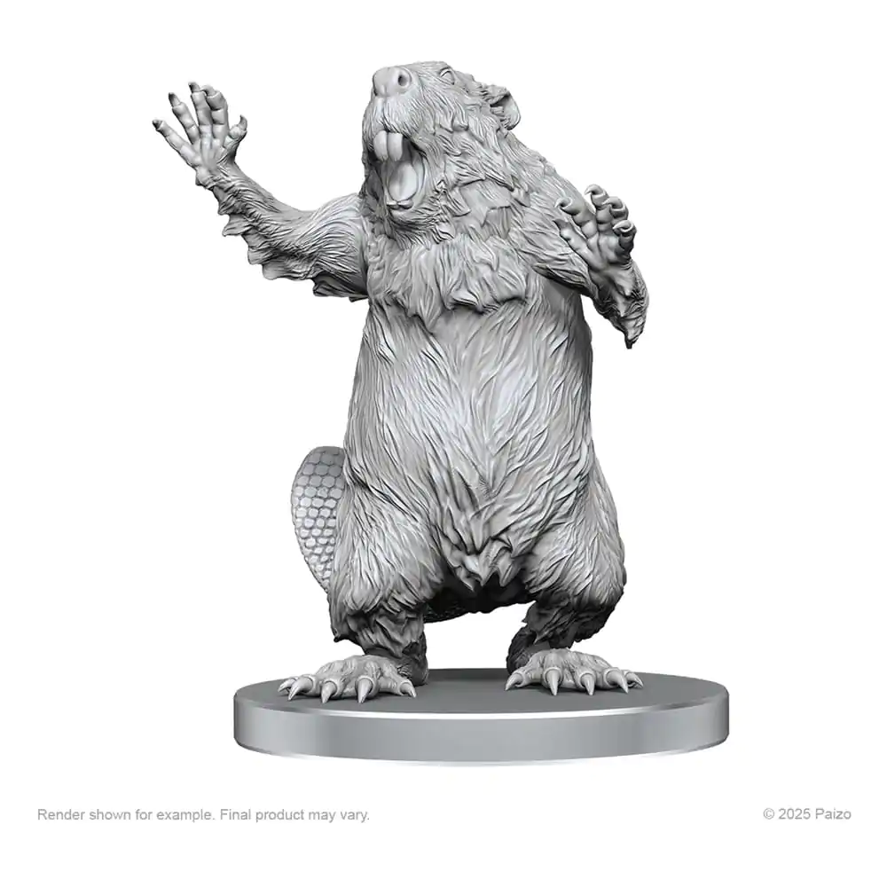 Pathfinder Deep Cuts Unpainted Miniatures Boggard Scout &amp; Castoroides termékfotó