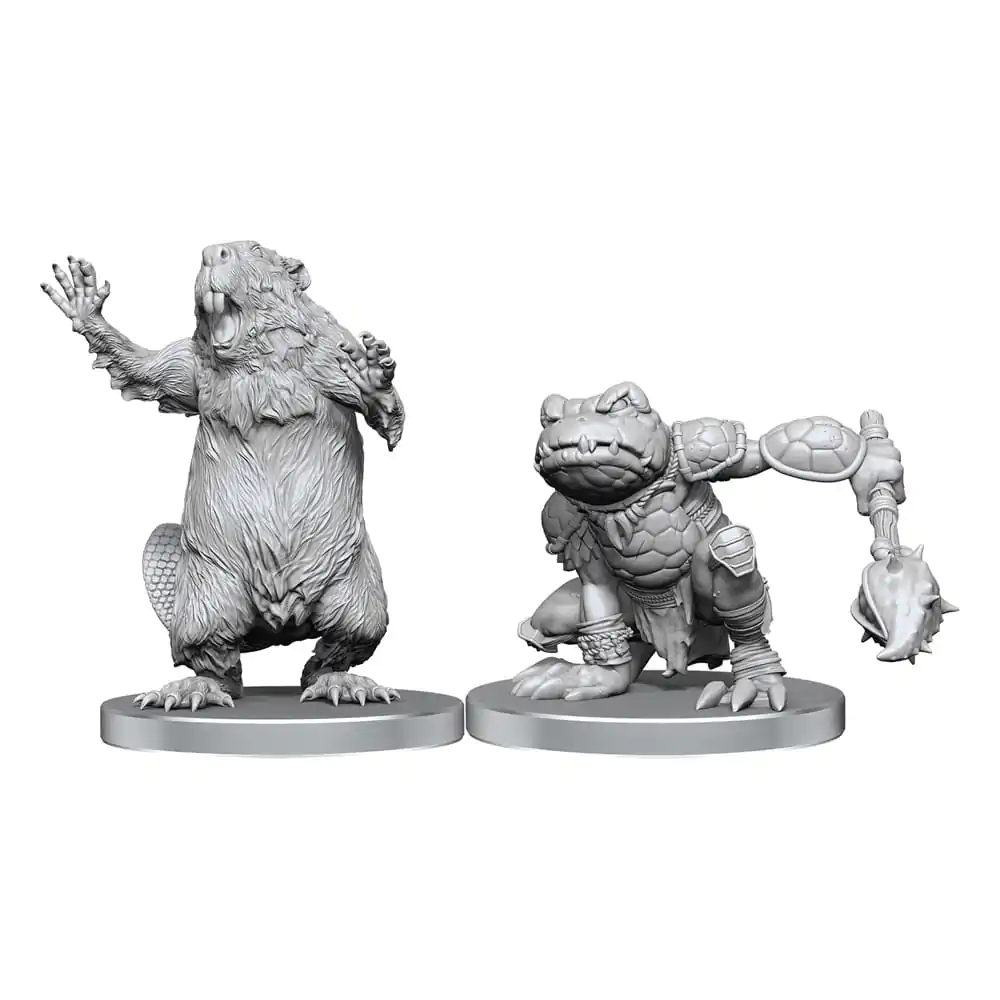Pathfinder Deep Cuts Unpainted Miniatures Boggard Scout &amp; Castoroides termékfotó