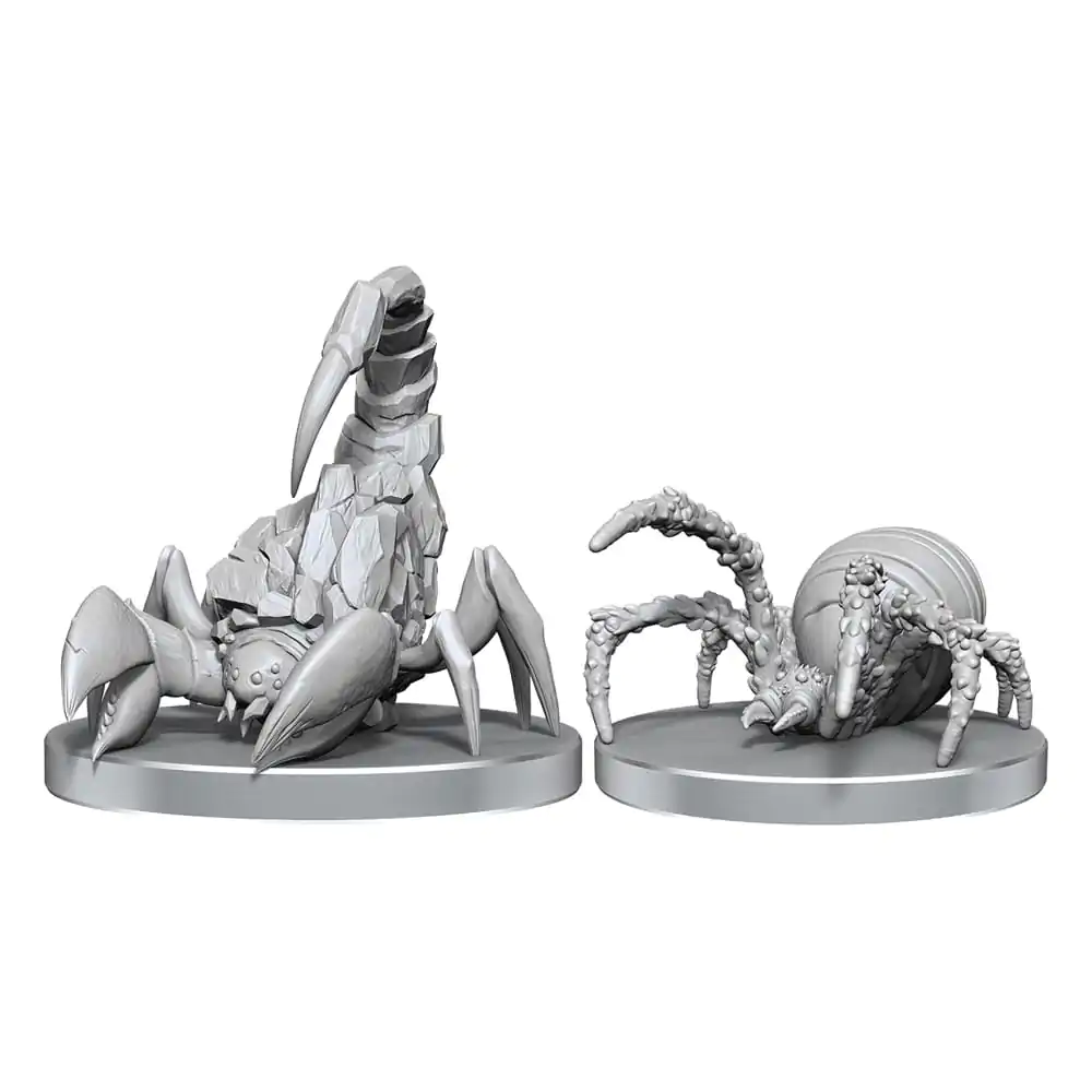 Pathfinder Deep Cuts Unpainted Miniatures Cave Scorpion &amp; Hunting Spider termékfotó