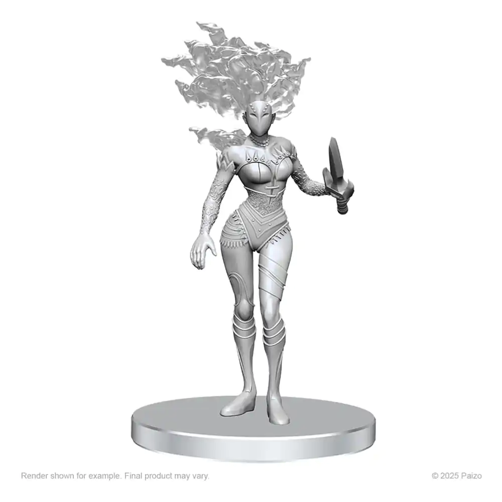 Pathfinder Deep Cuts Unpainted Miniatures Gargoyle &amp; Shae termékfotó