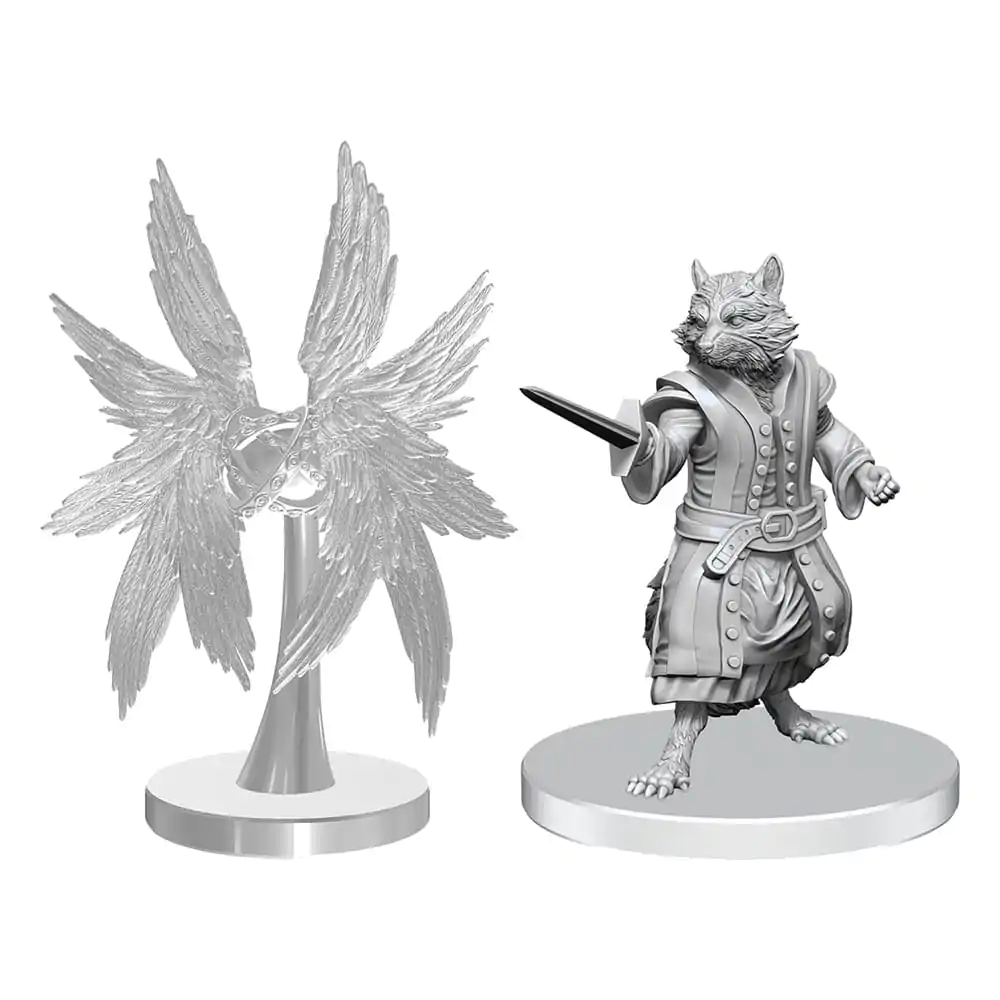 Pathfinder Deep Cuts Unpainted Miniatures Procyal (Raccoon Agathion) &amp; Zoaem (Ring Archon) termékfotó