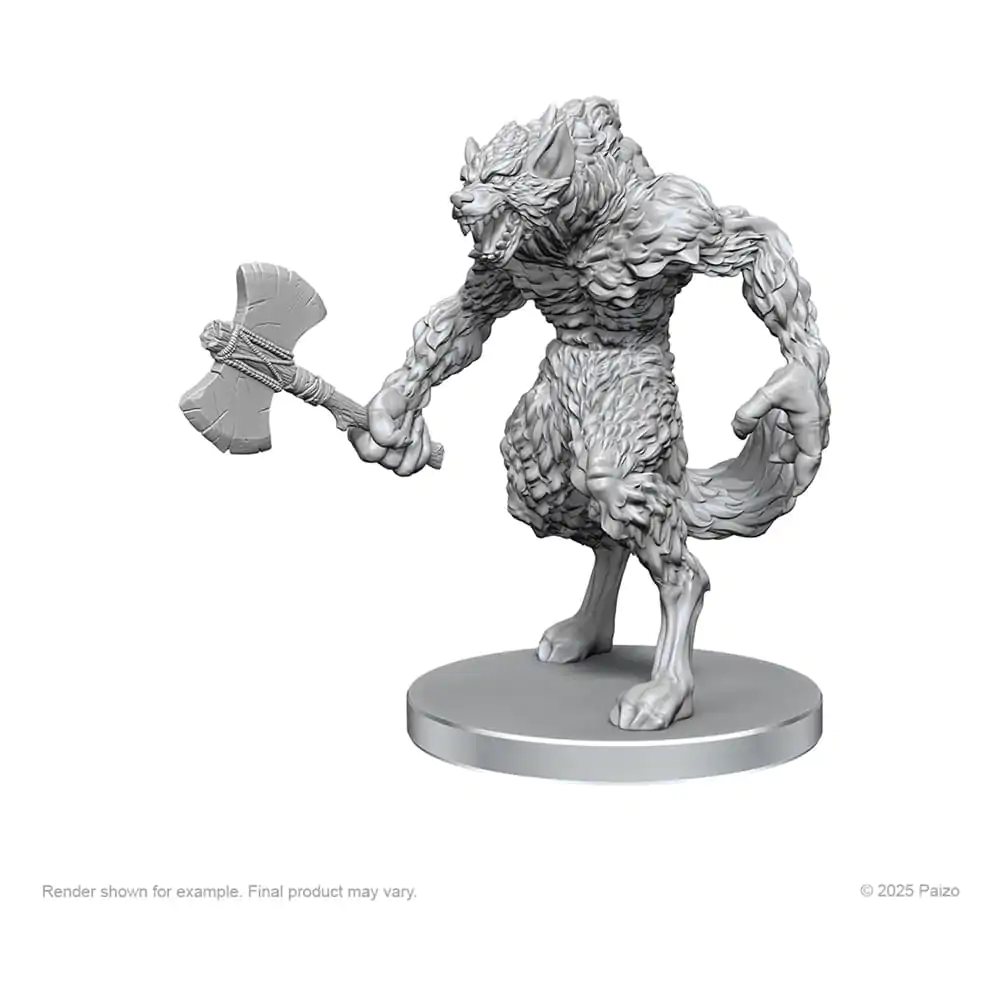 Pathfinder Deep Cuts Unpainted Miniatures Werewolf &amp; Wereboar termékfotó