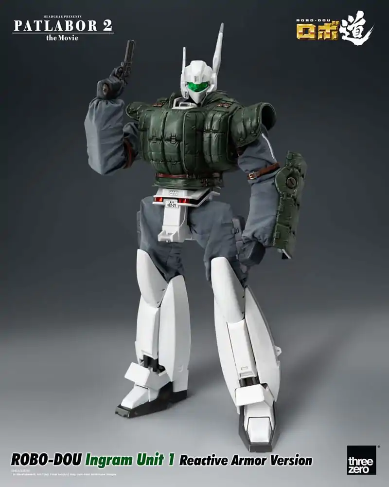 Patlabor 2: The Movie Robo-Dou Ingram Unit 1 Reactive Armor Version akciófigura 23 cm termékfotó