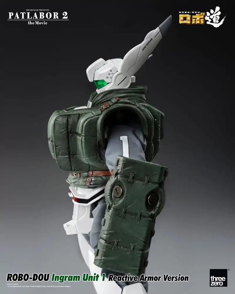 Patlabor 2: The Movie Robo-Dou Ingram Unit 1 Reactive Armor Version akciófigura 23 cm termékfotó