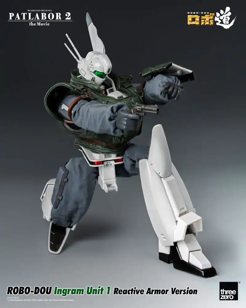 Patlabor 2: The Movie Robo-Dou Ingram Unit 1 Reactive Armor Version akciófigura 23 cm termékfotó