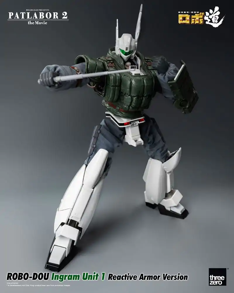 Patlabor 2: The Movie Robo-Dou Ingram Unit 1 Reactive Armor Version akciófigura 23 cm termékfotó