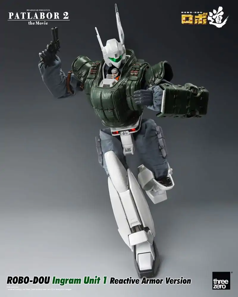 Patlabor 2: The Movie Robo-Dou Ingram Unit 1 Reactive Armor Version akciófigura 23 cm termékfotó