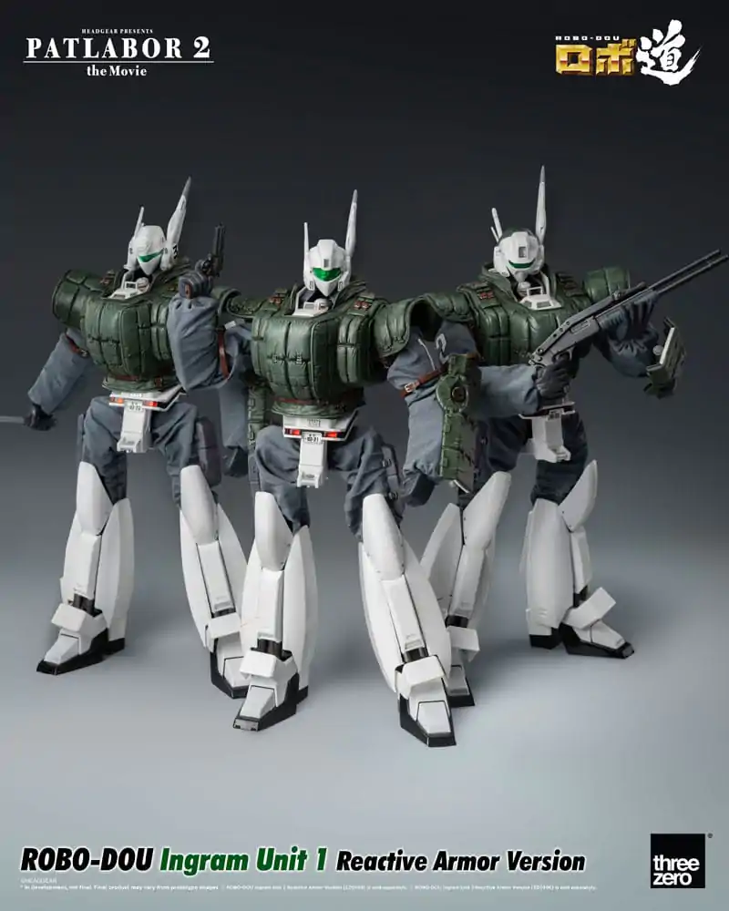 Patlabor 2: The Movie Robo-Dou Ingram Unit 1 Reactive Armor Version akciófigura 23 cm termékfotó