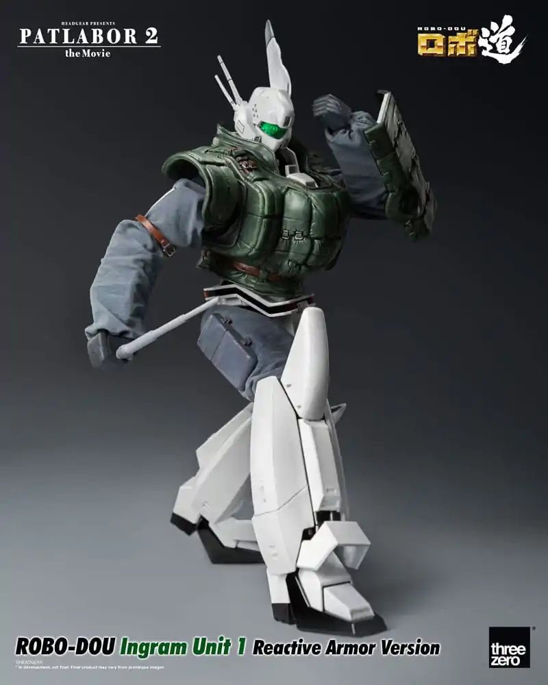 Patlabor 2: The Movie Robo-Dou Ingram Unit 1 Reactive Armor Version akciófigura 23 cm termékfotó