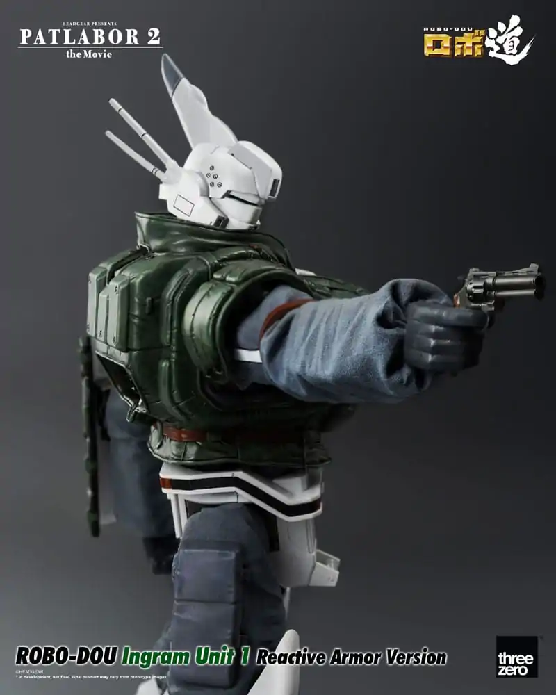 Patlabor 2: The Movie Robo-Dou Ingram Unit 1 Reactive Armor Version akciófigura 23 cm termékfotó