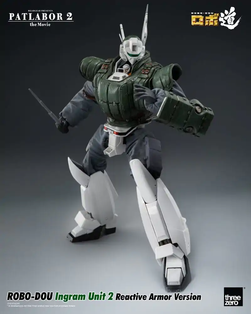 Patlabor 2: The Movie Robo-Dou Ingram Unit 2 Reactive Armor Version akciófigura 23 cm termékfotó