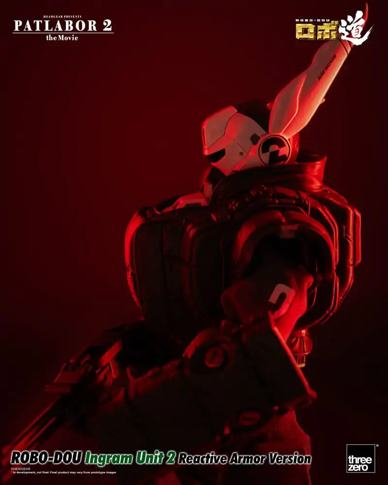 Patlabor 2: The Movie Robo-Dou Ingram Unit 2 Reactive Armor Version akciófigura 23 cm termékfotó