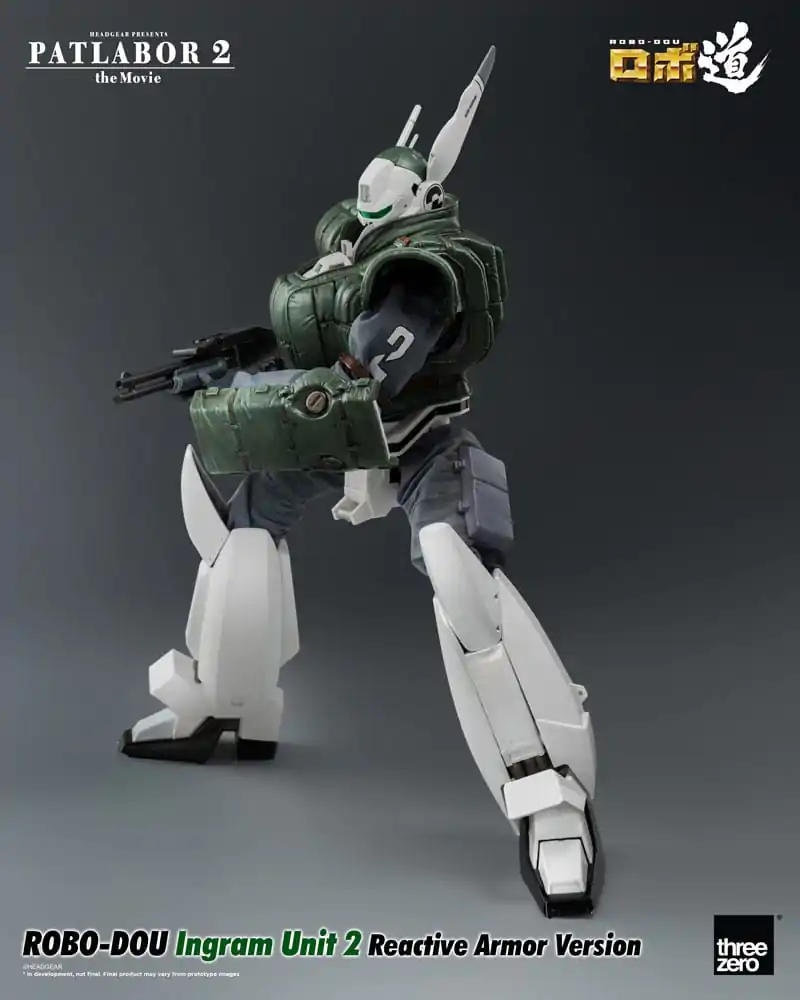 Patlabor 2: The Movie Robo-Dou Ingram Unit 2 Reactive Armor Version akciófigura 23 cm termékfotó