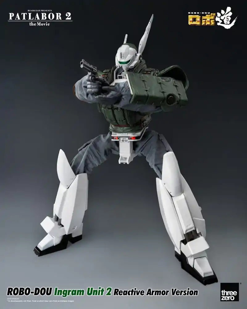 Patlabor 2: The Movie Robo-Dou Ingram Unit 2 Reactive Armor Version akciófigura 23 cm termékfotó