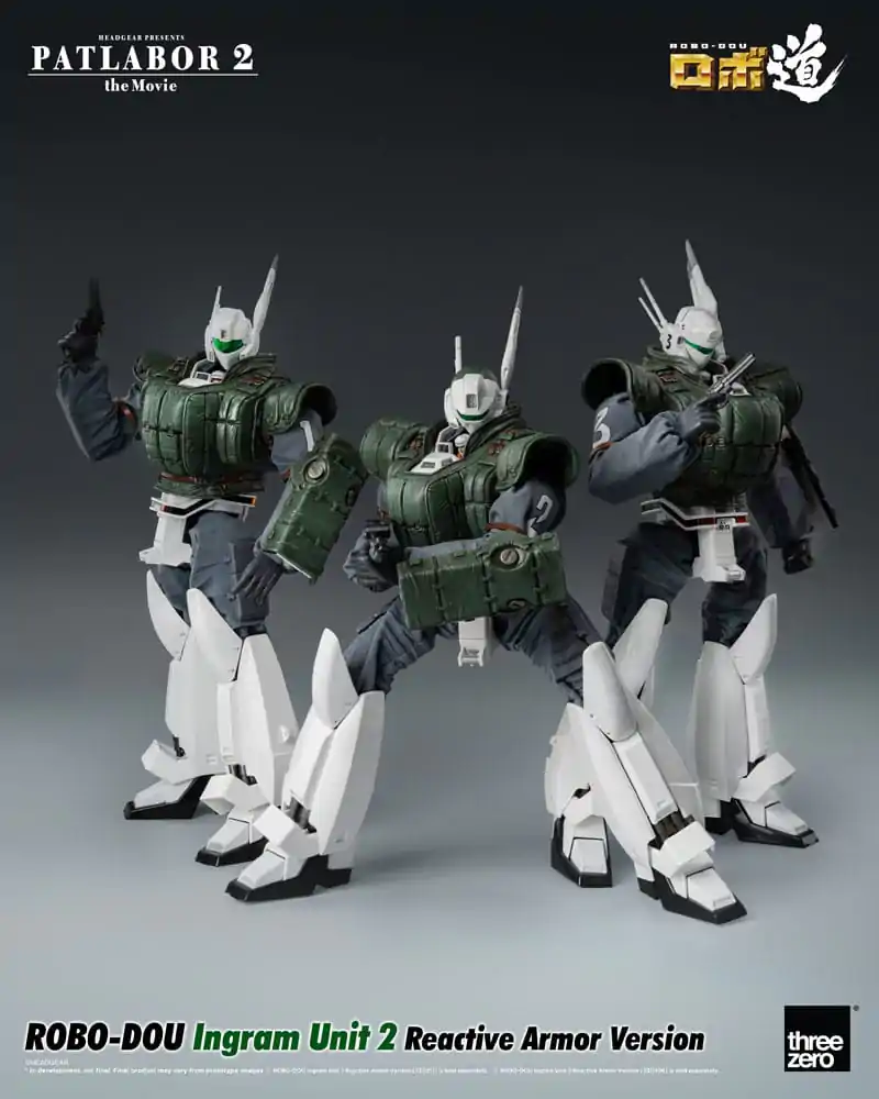Patlabor 2: The Movie Robo-Dou Ingram Unit 2 Reactive Armor Version akciófigura 23 cm termékfotó