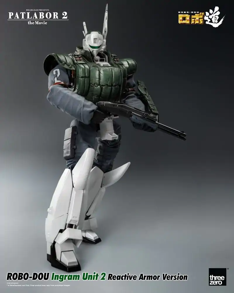 Patlabor 2: The Movie Robo-Dou Ingram Unit 2 Reactive Armor Version akciófigura 23 cm termékfotó
