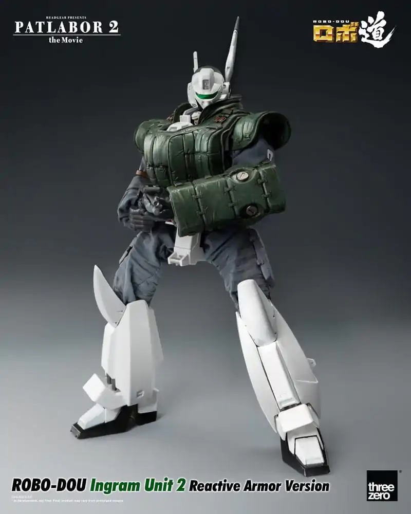 Patlabor 2: The Movie Robo-Dou Ingram Unit 2 Reactive Armor Version akciófigura 23 cm termékfotó