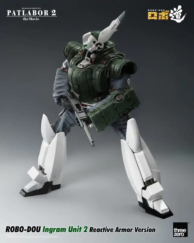 Patlabor 2: The Movie Robo-Dou Ingram Unit 2 Reactive Armor Version akciófigura 23 cm termékfotó