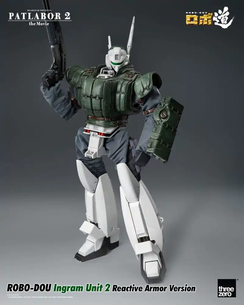 Patlabor 2: The Movie Robo-Dou Ingram Unit 2 Reactive Armor Version akciófigura 23 cm termékfotó