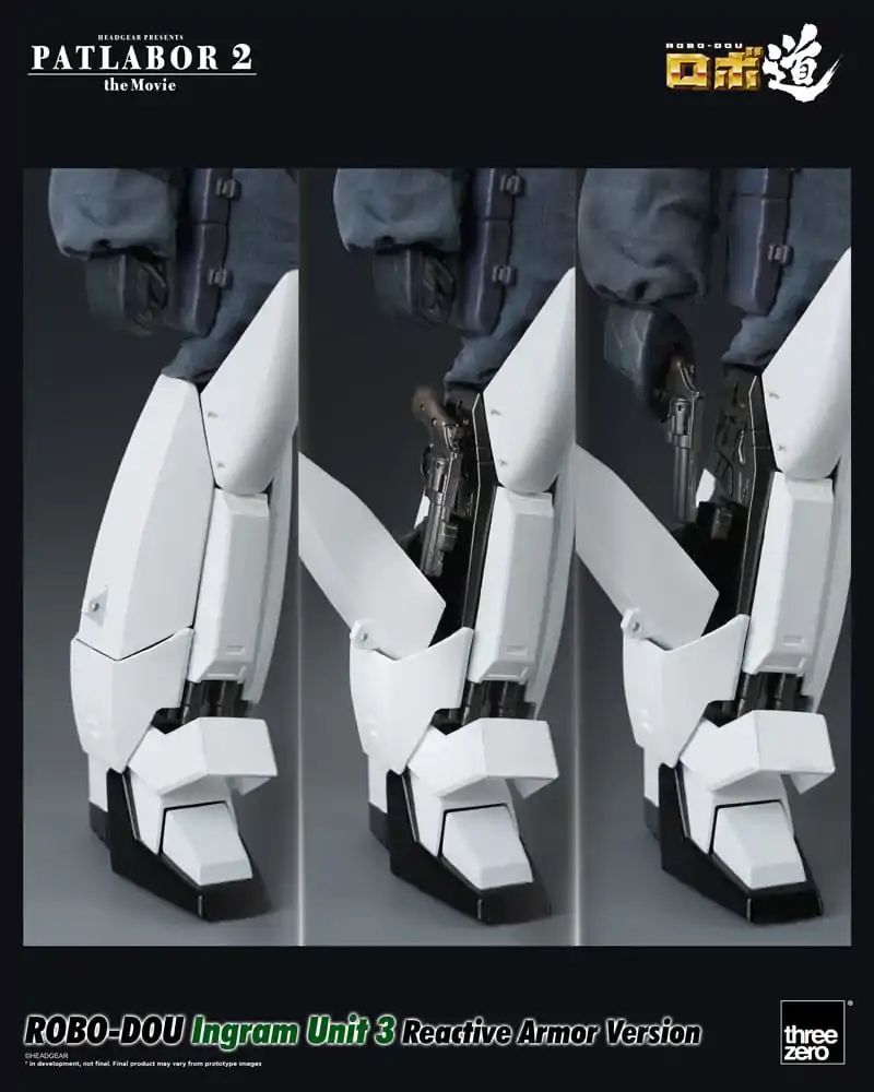 Patlabor 2: The Movie Robo-Dou Ingram Unit 3 Reactive Armor Version akciófigura 23 cm termékfotó