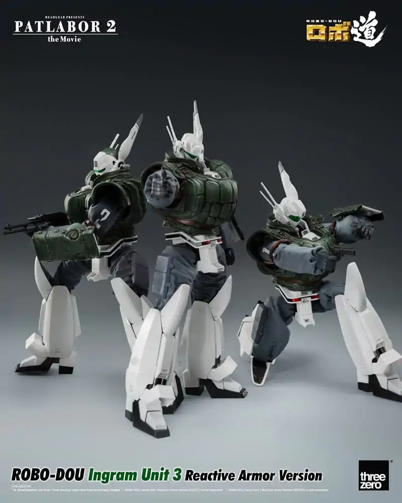 Patlabor 2: The Movie Robo-Dou Ingram Unit 3 Reactive Armor Version akciófigura 23 cm termékfotó