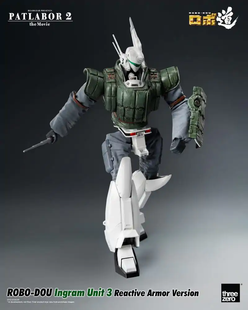 Patlabor 2: The Movie Robo-Dou Ingram Unit 3 Reactive Armor Version akciófigura 23 cm termékfotó