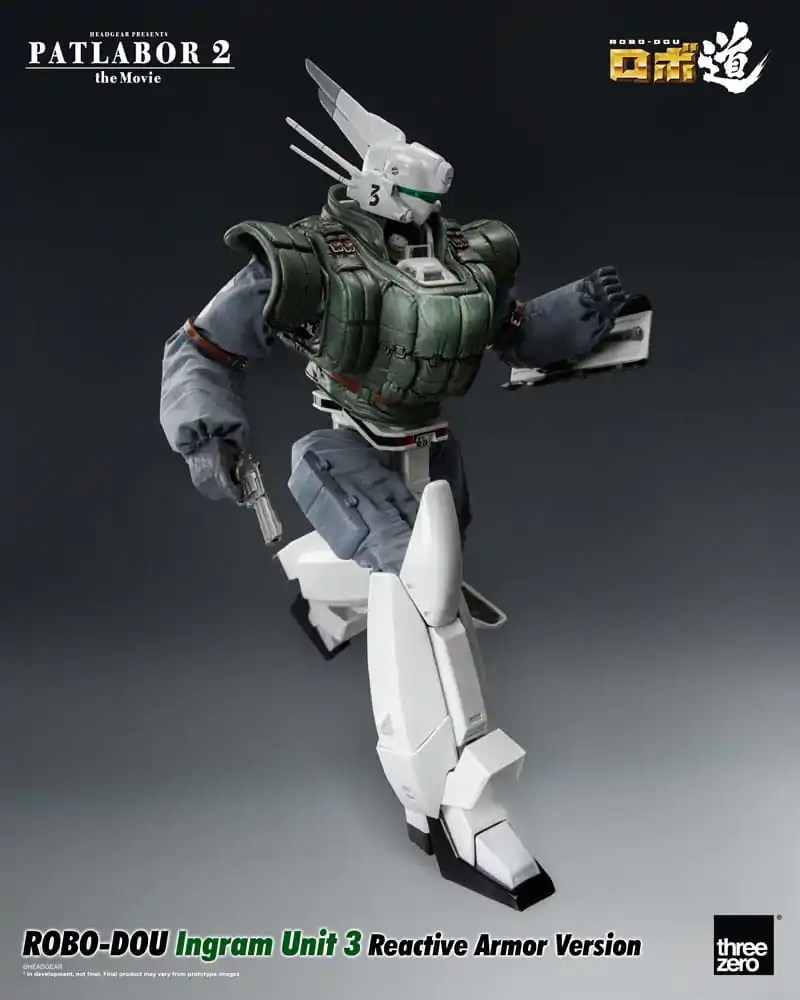 Patlabor 2: The Movie Robo-Dou Ingram Unit 3 Reactive Armor Version akciófigura 23 cm termékfotó