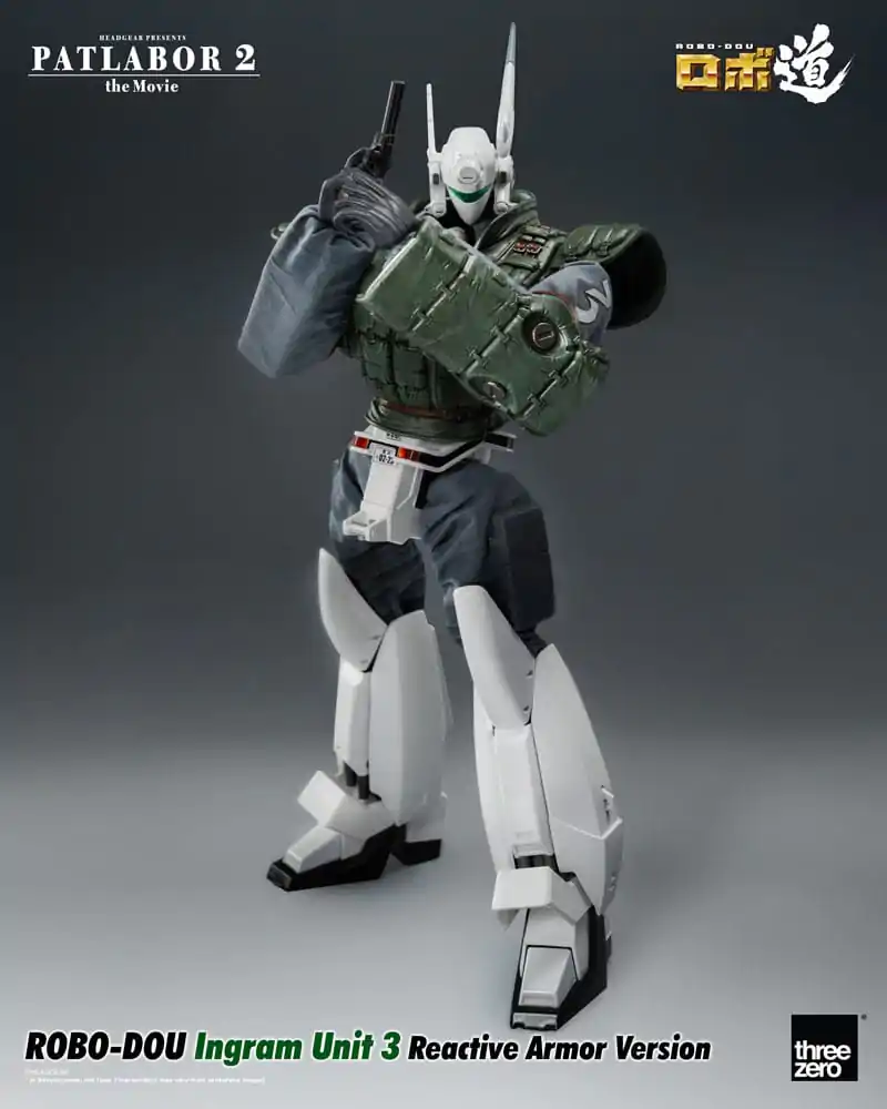 Patlabor 2: The Movie Robo-Dou Ingram Unit 3 Reactive Armor Version akciófigura 23 cm termékfotó