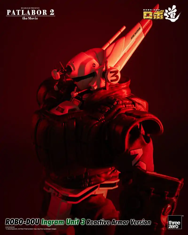 Patlabor 2: The Movie Robo-Dou Ingram Unit 3 Reactive Armor Version akciófigura 23 cm termékfotó
